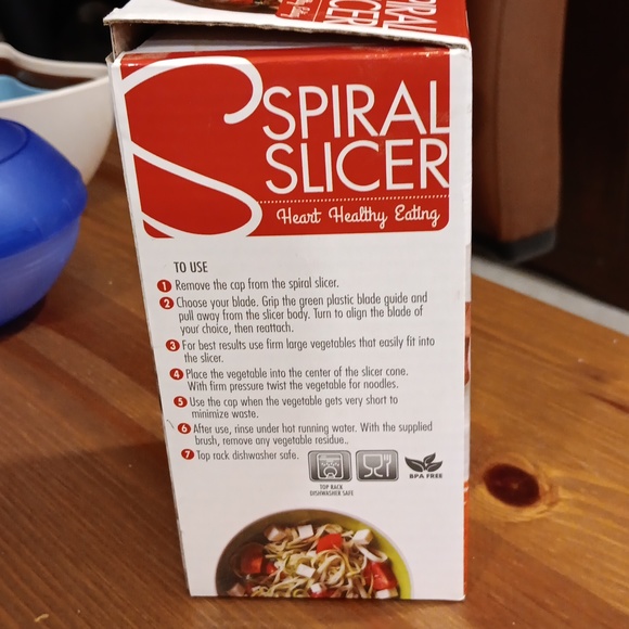 Spiral Slicer for Heart Healthy Eating nwt - Picture 2 of 7